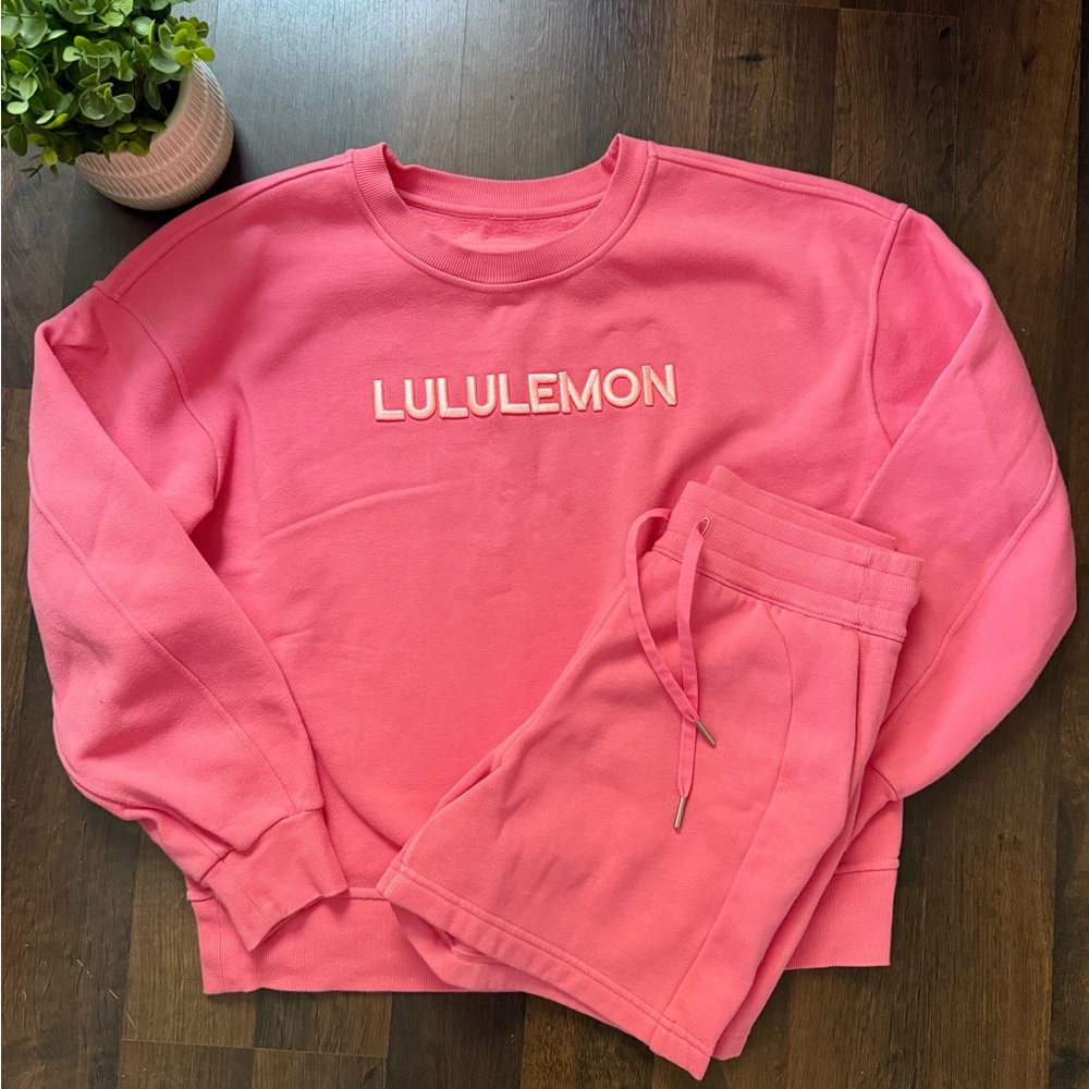 Lululemon Sweatshirt & Shorts Bundle - Picture 2 of 15